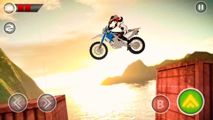 Crazy 3D Stunt Bike Rider 2020 screenshot-3