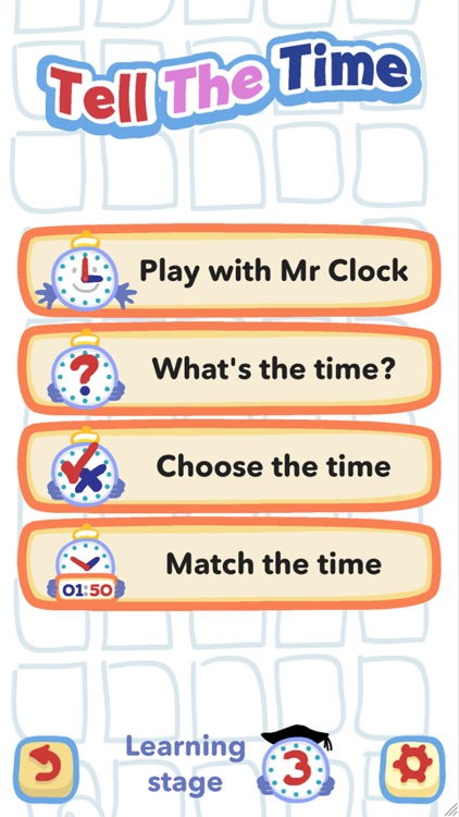 Tell the Time with Bubbimals