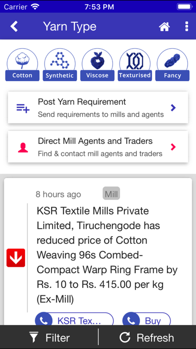 How to cancel & delete YarnLIVE - Yarn Rates, Textile from iphone & ipad 2