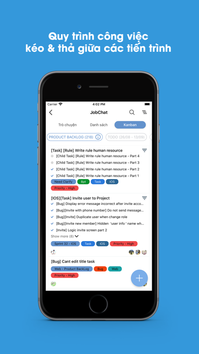 JobChat - Dành Cho Công Việc screenshot 4