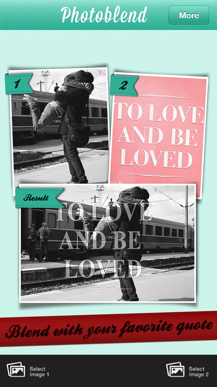 Photoblend photoshop like edit