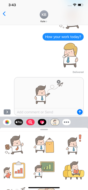 Office Boss Stickers(圖3)-速報App