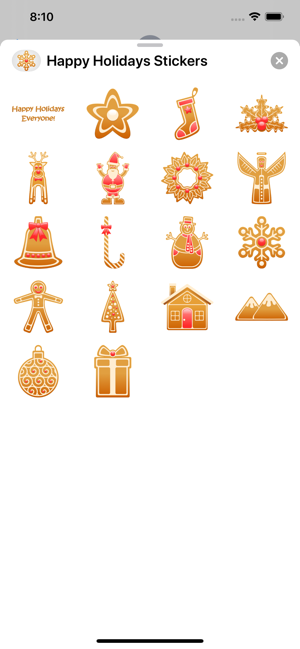 Happy Holidays Stickers(圖2)-速報App