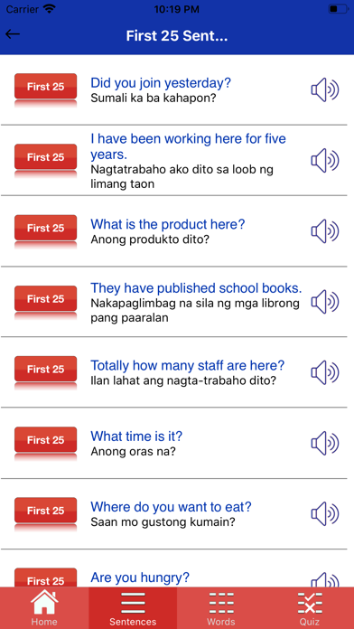 learn Filipino Easy screenshot 4