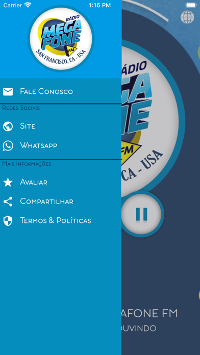 Megafone FM screenshot 2