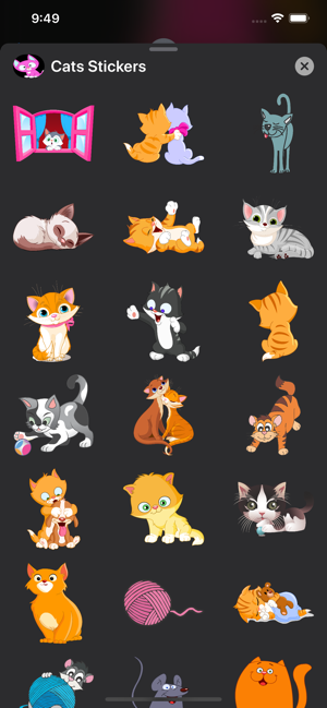 Cats Stickers & Emojis(圖4)-速報App