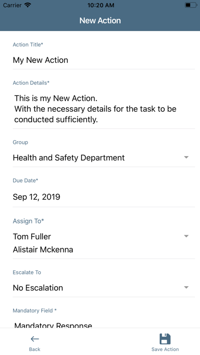 MY Actions screenshot 3