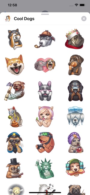 Cool Dogs Sticker Pack(圖2)-速報App