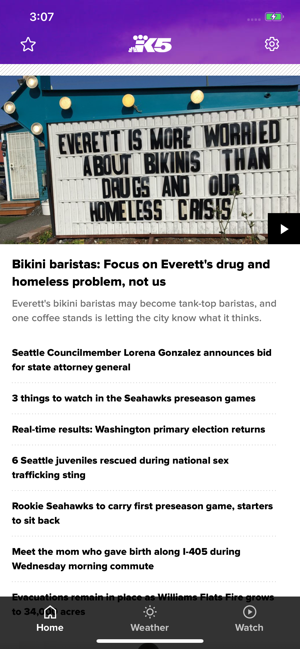 KING 5 News for Seattle/Tacoma