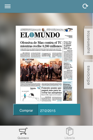 El Mundo Edición Impresa - náhled