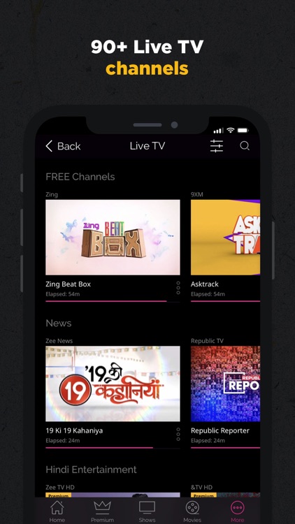 ZEE5 - Shows Live TV & Movies screenshot-3
