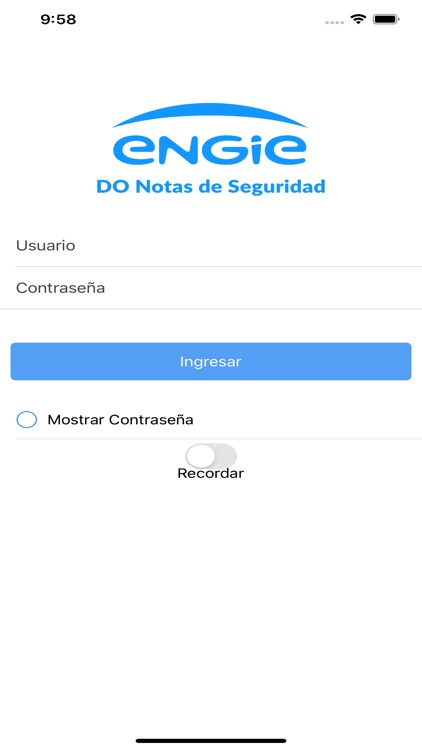 ENGIE Notas de Seguridad