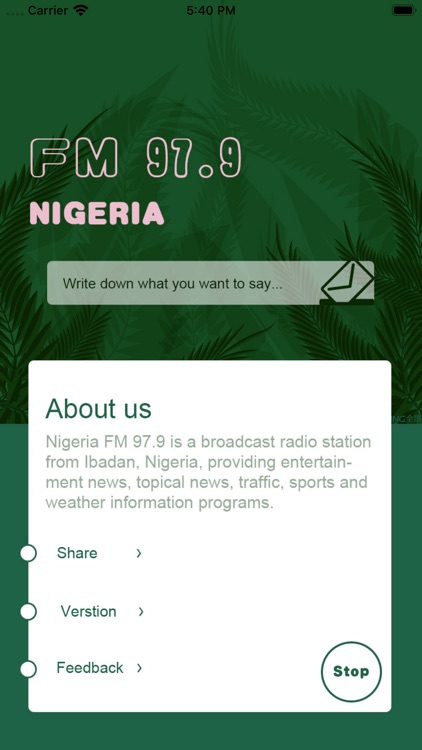 Nigeria FM 97.9 screenshot-3