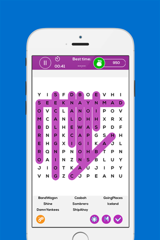 MoviePuzzle+ : Mega Word Search Puzzle of Movies screenshot 3