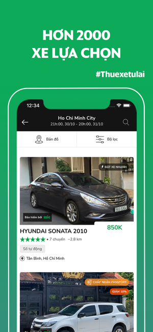 MIOTO - Ứng dụng thuê xe(圖4)-速報App