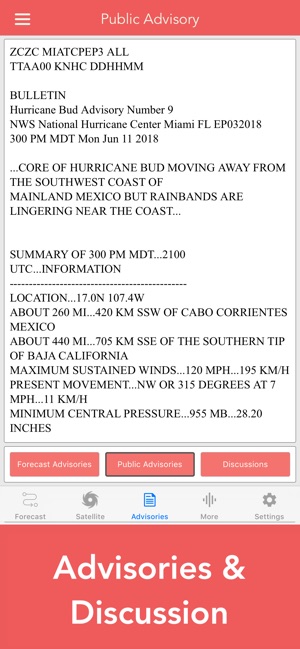 National Hurricane Center Data(圖8)-速報App