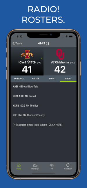 Iowa State Football Schedules(圖2)-速報App