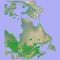 A 3D topo map of Eastern Canada
