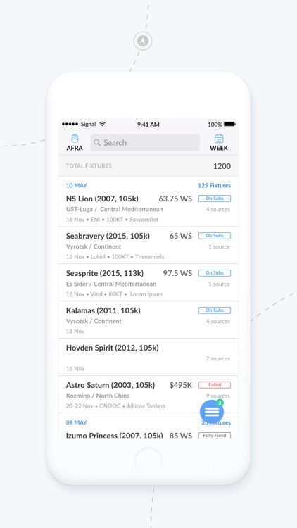 Signal Ocean - Fixtures