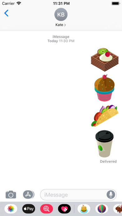 Food and Drink Stickers screenshot 2