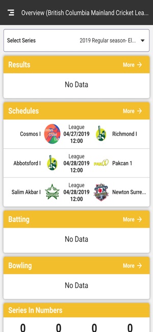 BCM Cricket League(圖5)-速報App