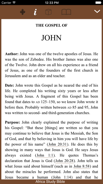 Africa Study Bible screenshot 2