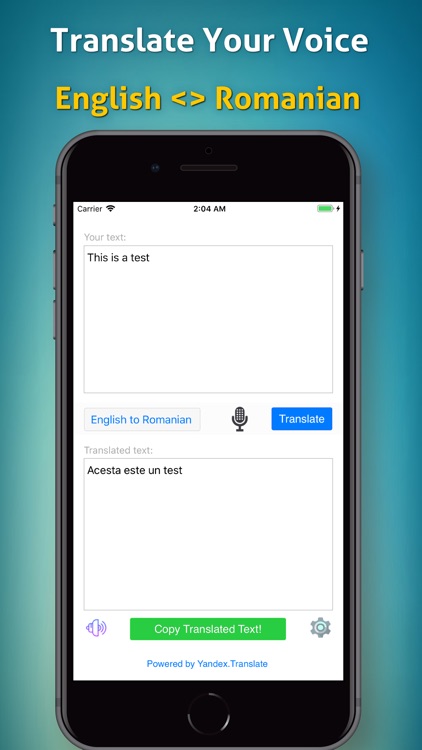 English Romanian Translator