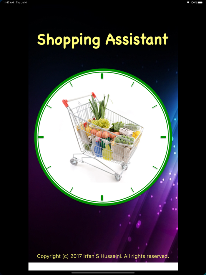 Groceries Shopping Assistant