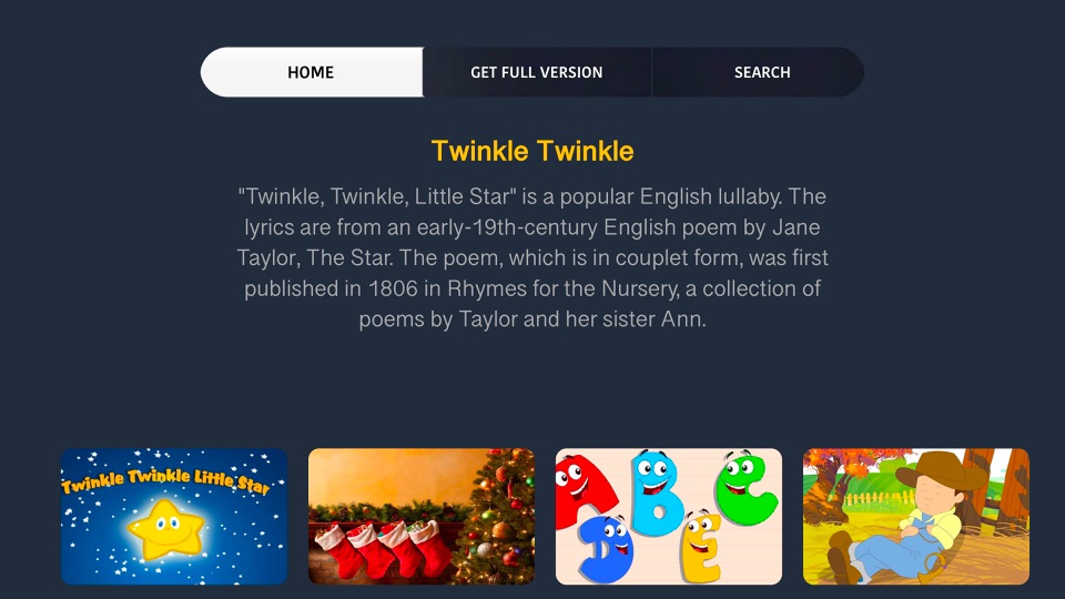 Screenshot #3 for KidsHub on TV - HD & 4K