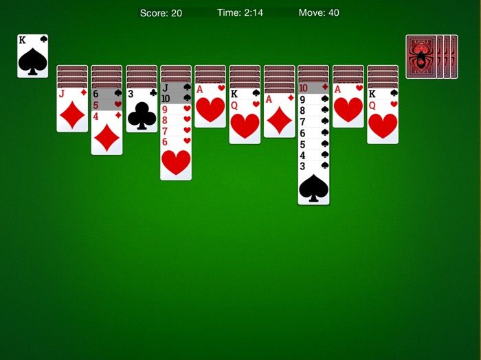 Spider Solitaire Ⓞ