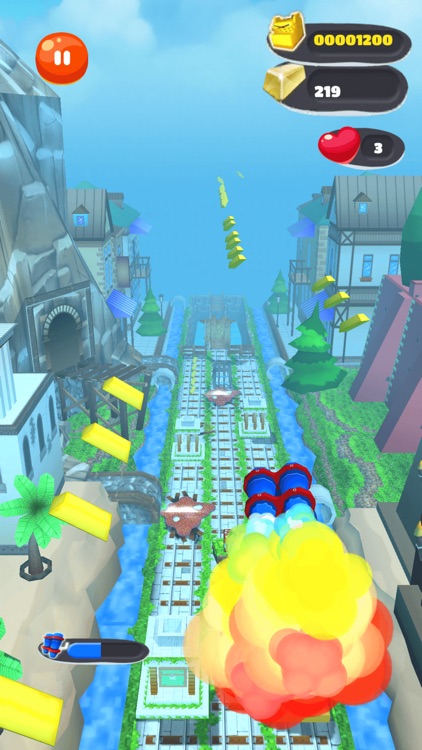 Mine Runner - 3D Pixel Runner screenshot-5
