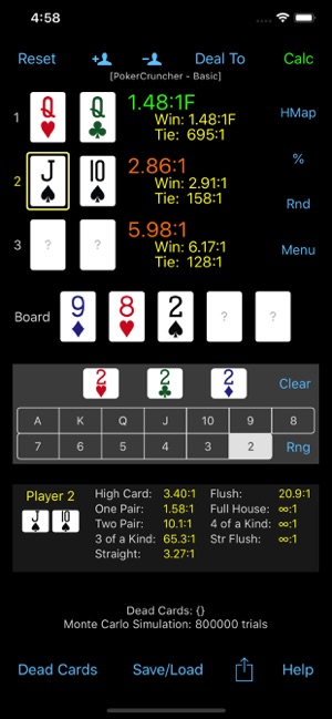 PokerCruncher - Basic - Odds(圖3)-速報App