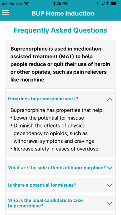 Buprenorphine Home Induction screenshot 4