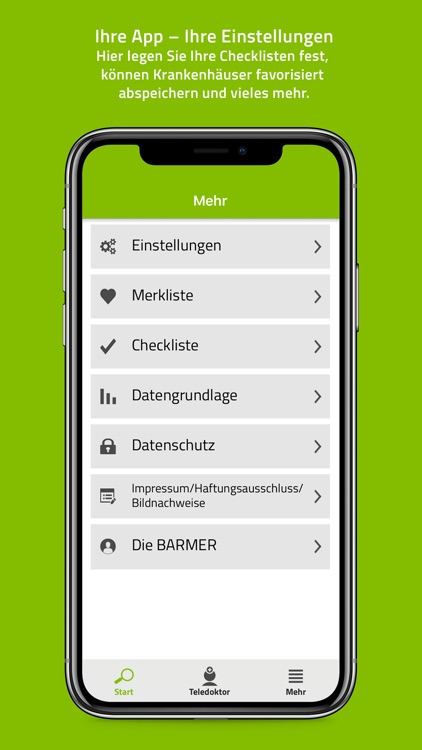 BARMER Krankenhaussuche-App screenshot-4