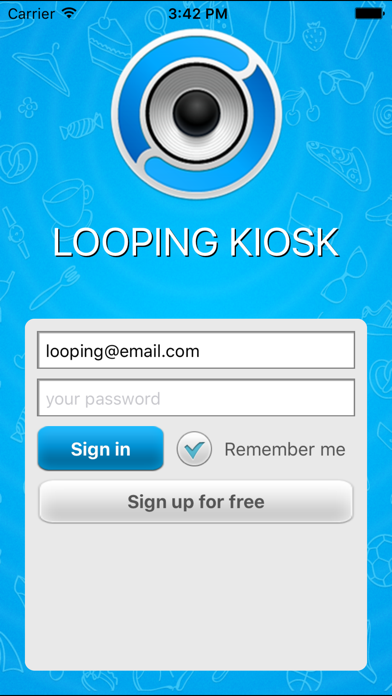 How to cancel & delete Looping Kiosk from iphone & ipad 1