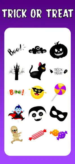 Game screenshot Sticker Treats for Halloween apk