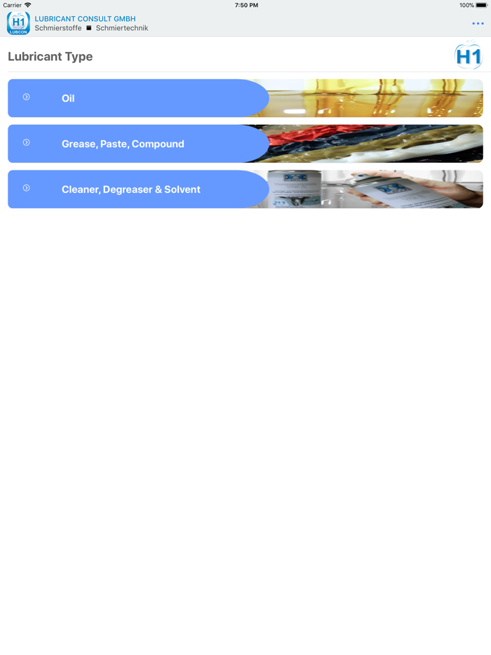 Lubcon H1 Consultant