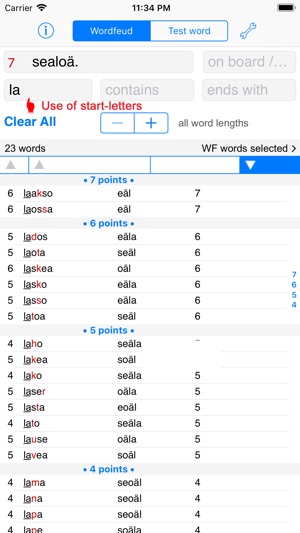 WordsFinder Wordfeud Finnish(圖2)-速報App