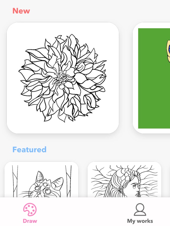 Download Color Draw Coloring Book App Price Drops