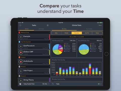 Timelogger: Time Tracking screenshot 2