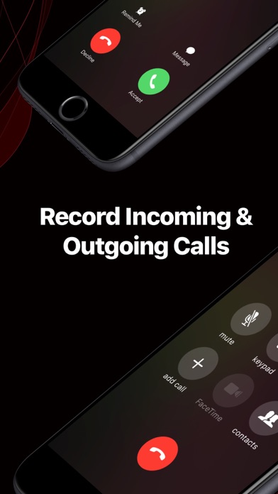 TapeACall Lite - Record Phone Calls. Call Recorder For Interviews on iPhone screenshot