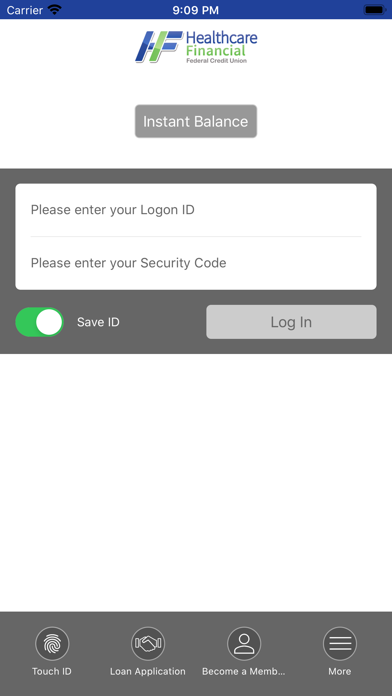 Healthcare Financial FCU screenshot 2