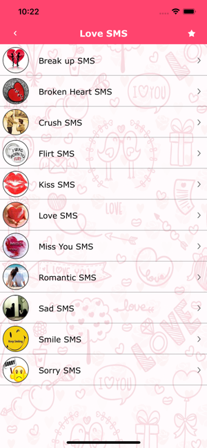 Beautiful Love SMS and Likee