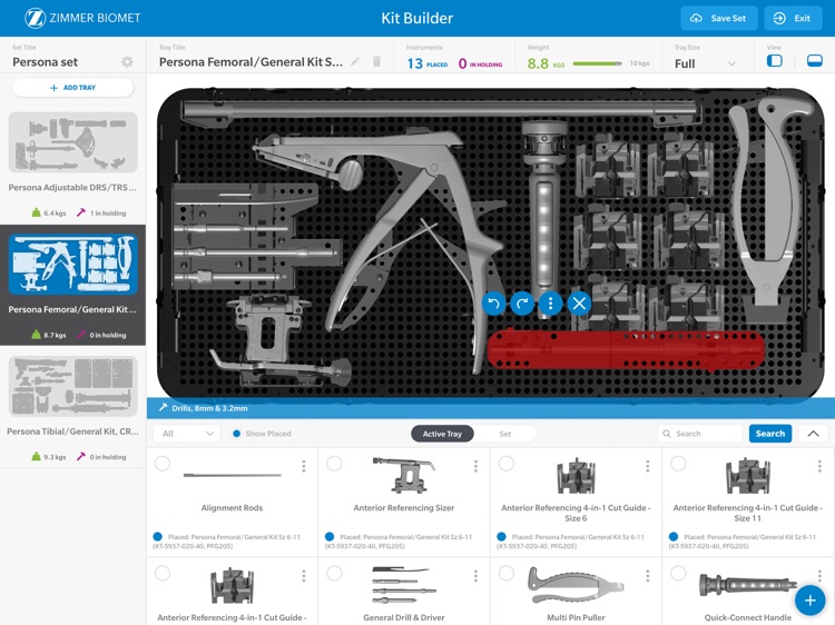 Kit Builder - Zimmer Biomet