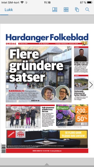 Hardanger Folkeblad eAvis(圖2)-速報App