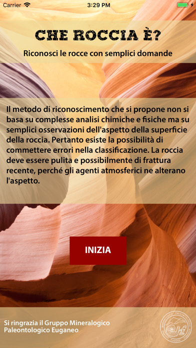 How to cancel & delete Che roccia è? from iphone & ipad 1