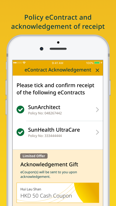 How to cancel & delete My Sun Life HK from iphone & ipad 1