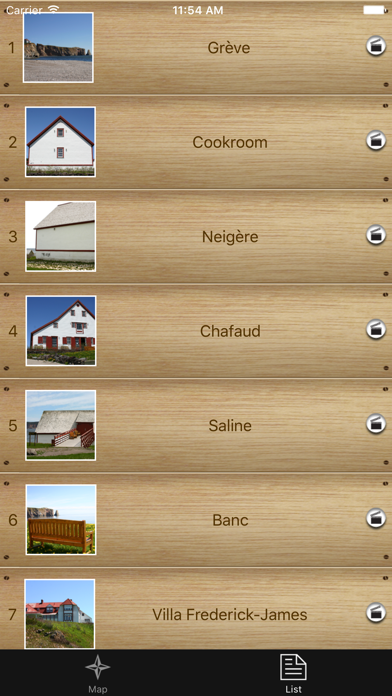 How to cancel & delete Circuit Historique de Percé FR from iphone & ipad 4