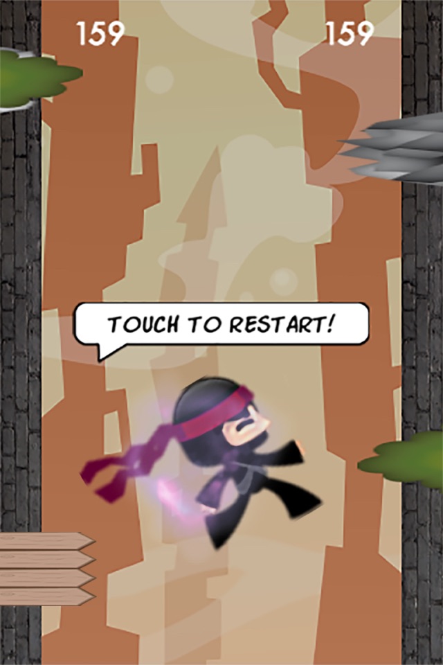 Vertical Ninja Jump LT screenshot 4