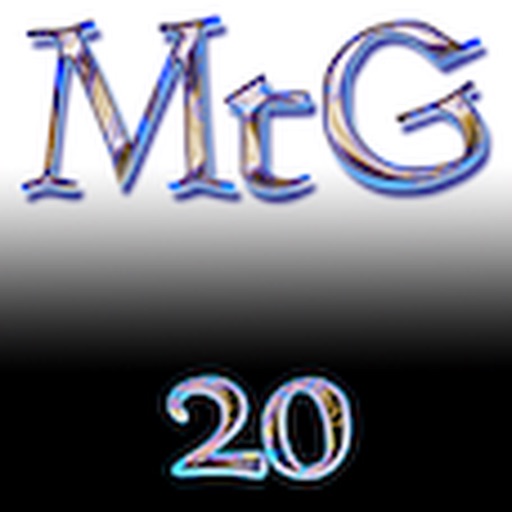 MtG 20 iOS App